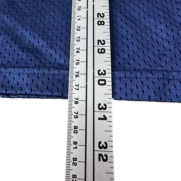 NFL Dallas Cowboys Dak Prescott #4 Jersey Men's Large Blue Mesh V-Neck Pullover - Picture 9 of 10